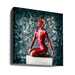 Of Flesh and Bones by Ruslan Bolgov Square Canvas Print Art for Modern Home Decor. Decorate your office or living room with canvas artwork