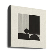 Paper Object No4. by THE MIUUS STUDIO Square Canvas Print Art for Modern Home Decor. Decorate your office or living room with canvas artwork