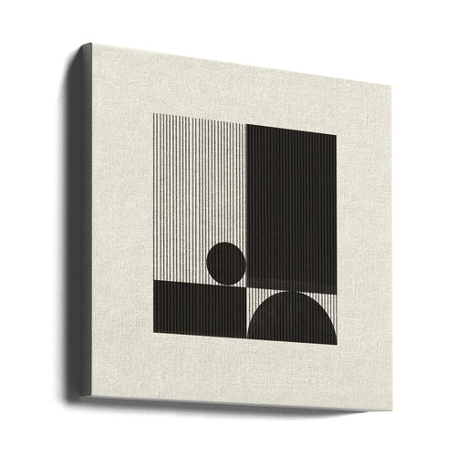 Paper Object No4. by THE MIUUS STUDIO Square Canvas Print Art for Modern Home Decor. Decorate your office or living room with canvas artwork