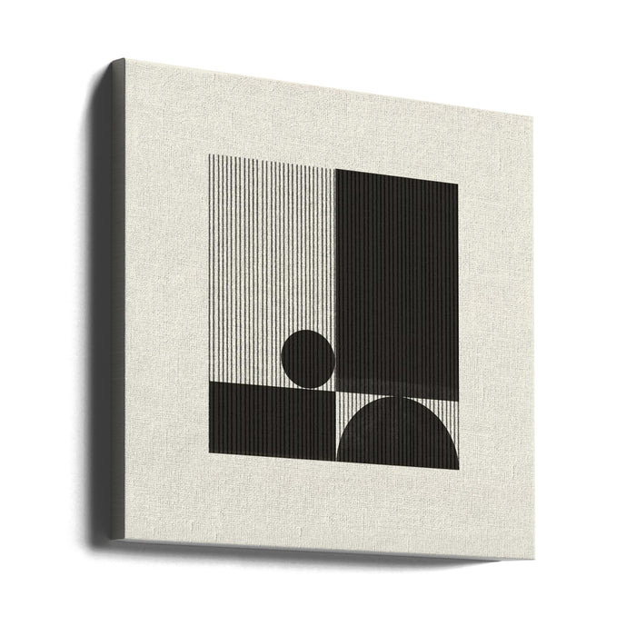 Paper Object No4. by THE MIUUS STUDIO Square Canvas Print Art for Modern Home Decor. Decorate your office or living room with canvas artwork