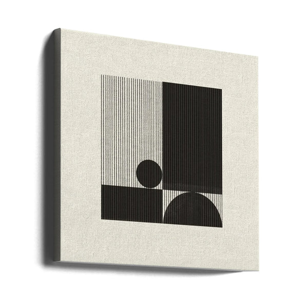 Paper Object No4. by THE MIUUS STUDIO Square Canvas Print Art for Modern Home Decor. Decorate your office or living room with canvas artwork