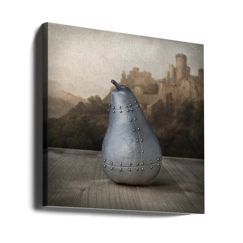 Still life 06 jenaro pérez villaamil by Mister Solo Square Canvas Print Art for Modern Home Decor. Decorate your office or living room with canvas artwork