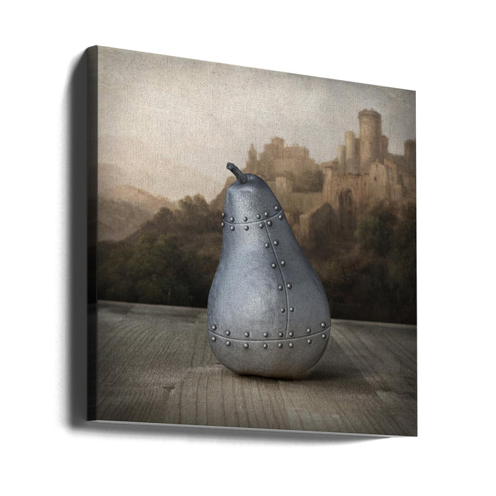 Still life 06 jenaro pérez villaamil by Mister Solo Square Canvas Print Art for Modern Home Decor. Decorate your office or living room with canvas artwork