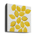 Lemons by Rosana Laiz Blursbyai Square Canvas Print Art for Modern Home Decor. Decorate your office or living room with canvas artwork