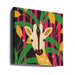 Giraffe-Animal Trilogy Square Canvas Art  Shriya Bhattacharya 