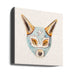 Andrew Fox Wrestler Square Canvas Art  Florent Bodart 