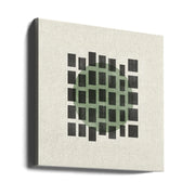Minimalist Japandi 01 by THE MIUUS STUDIO Square Canvas Print Art for Modern Home Decor. Decorate your office or living room with canvas artwork