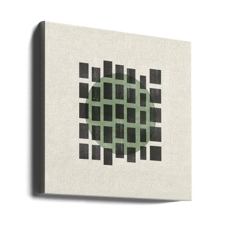Minimalist Japandi 01 by THE MIUUS STUDIO Square Canvas Print Art for Modern Home Decor. Decorate your office or living room with canvas artwork