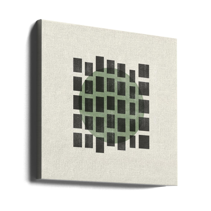 Minimalist Japandi 01 by THE MIUUS STUDIO Square Canvas Print Art for Modern Home Decor. Decorate your office or living room with canvas artwork