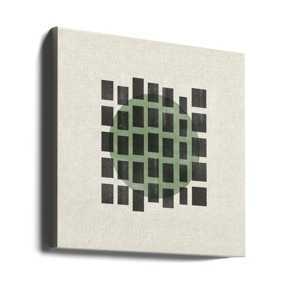 Minimalist Japandi 01 by THE MIUUS STUDIO Square Canvas Print Art for Modern Home Decor. Decorate your office or living room with canvas artwork