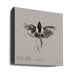 Magpie II Square Canvas Art  Gabriella Roberg 