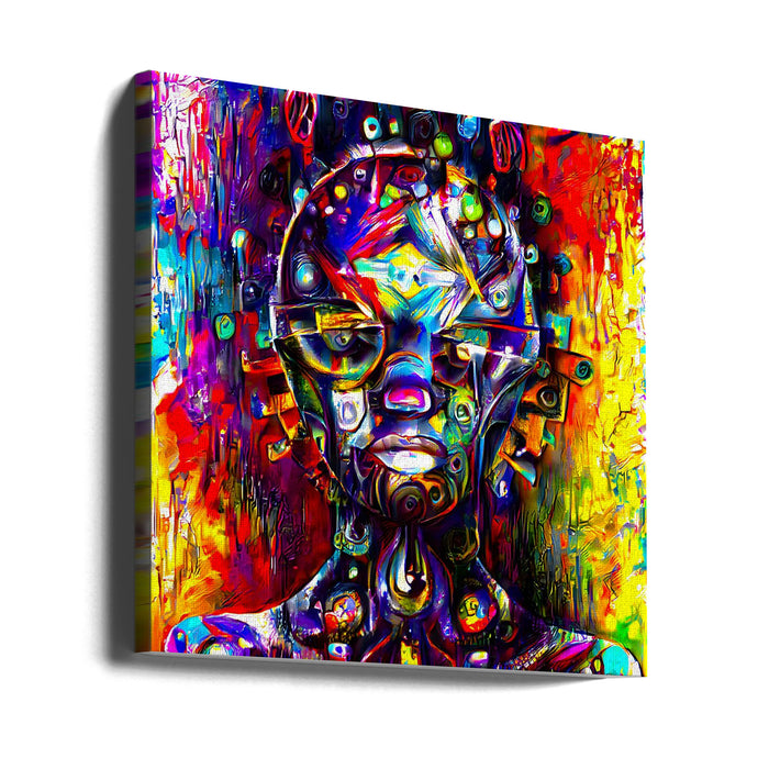 AZ04 by mnemonixART Square Canvas Print Art for Modern Home Decor. Decorate your office or living room with canvas artwork