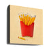 Creative Snack by Artem Pozdniakov Square Canvas Print Art for Modern Home Decor. Decorate your office or living room with canvas artwork
