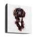 Baby Puppy by Emel Tunaboylu Square Canvas Print Art for Modern Home Decor. Decorate your office or living room with canvas artwork