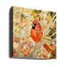 Entwined In Leaves by Angeles M. Pomata Square Canvas Print Art for Modern Home Decor. Decorate your office or living room with canvas artwork