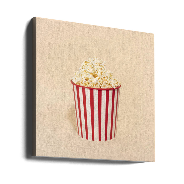 Palomitas.1.q by Julia Ramiro Square Canvas Print Art for Modern Home Decor. Decorate your office or living room with canvas artwork