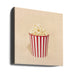 Palomitas.1.q by Julia Ramiro Square Canvas Print Art for Modern Home Decor. Decorate your office or living room with canvas artwork