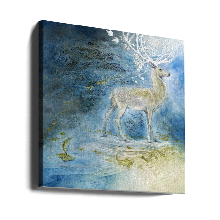 Legato by Stephanie Law Square Canvas Print Art for Modern Home Decor. Decorate your office or living room with canvas artwork