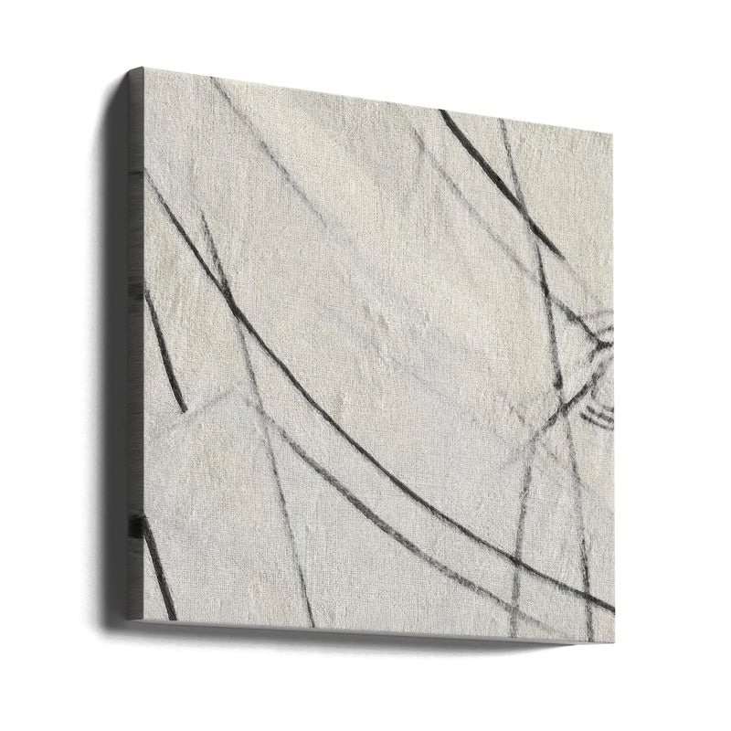 Scratched #1 by Alma Square Canvas Print Art for Modern Home Decor. Decorate your office or living room with canvas artwork