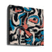 Ink and oil abstract by Little Dean Square Canvas Print Art for Modern Home Decor. Decorate your office or living room with canvas artwork