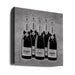 Champagne by Martina Square Canvas Print Art for Modern Home Decor. Decorate your office or living room with canvas artwork
