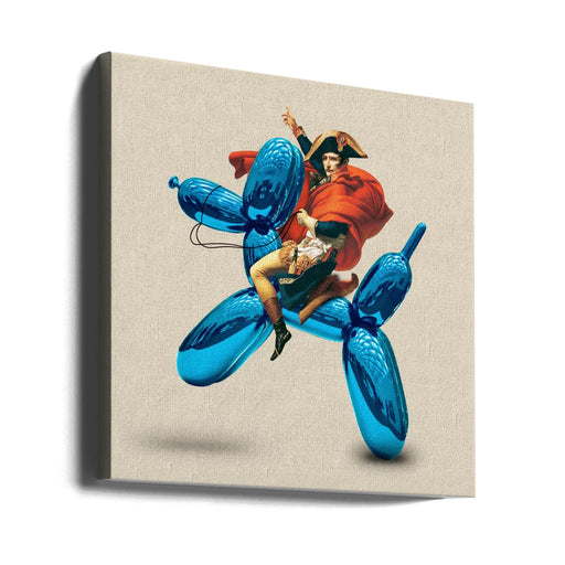 Fake Conqueror by Dikhotomy Square Canvas Print Art for Modern Home Decor. Decorate your office or living room with canvas artwork
