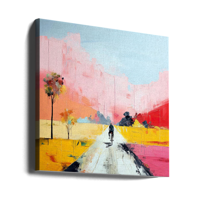 Second World 3 by Justyna Jaszke Square Canvas Print Art for Modern Home Decor. Decorate your office or living room with canvas artwork