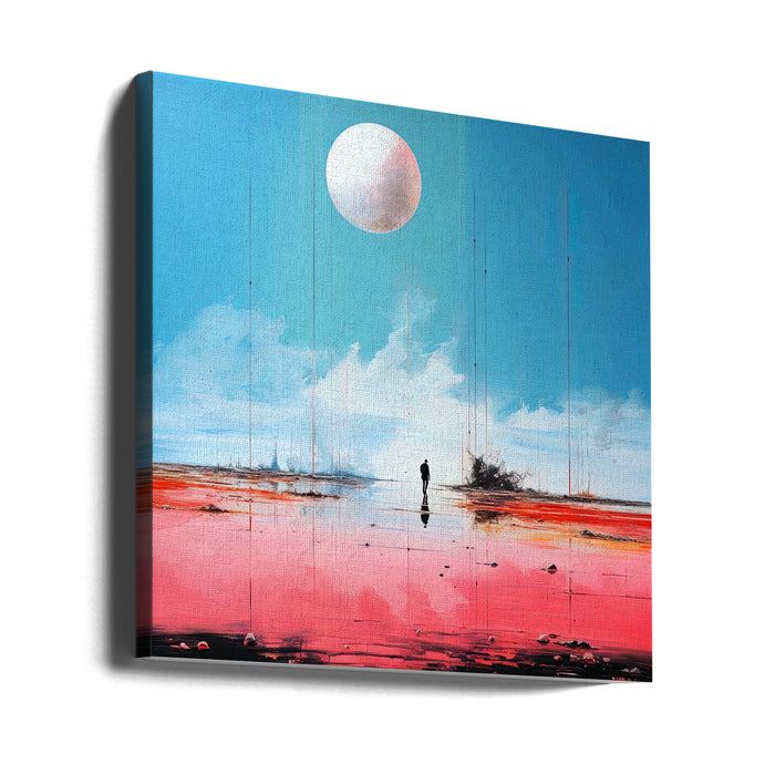 Second World 1 by Justyna Jaszke Square Canvas Print Art for Modern Home Decor. Decorate your office or living room with canvas artwork