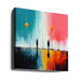 Second World 6 by Justyna Jaszke Square Canvas Print Art for Modern Home Decor. Decorate your office or living room with canvas artwork