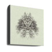 Rorschach Test by Nadav Jonas Square Canvas Print Art for Modern Home Decor. Decorate your office or living room with canvas artwork
