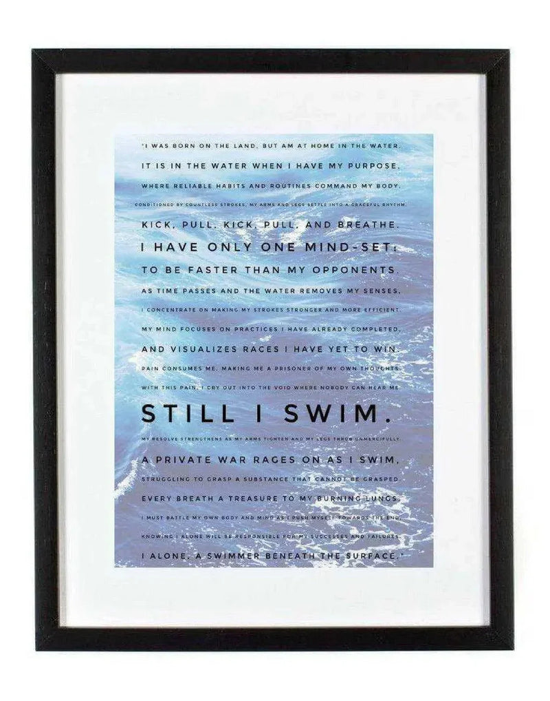 Custom text word art typography poem frame print Picture Frame Store New Jersey