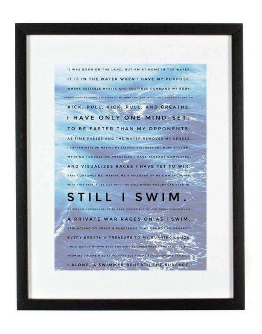 Custom text word art typography poem frame print Picture Frame Store New Jersey