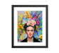 Frida Kahlo painting Modern Framed art  Pop Art