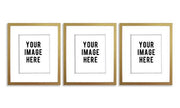 14x18 picture frame gold with mat opening 11x14 inch