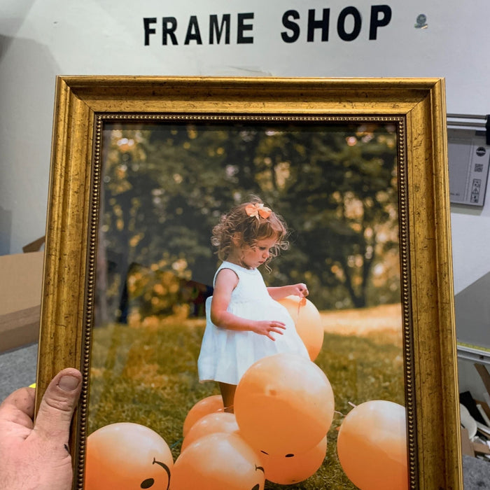 Gold Ornate 45x20 Picture Frame Vintage 45x20 Frame 45 x 20 Poster  Frame 45 x 20