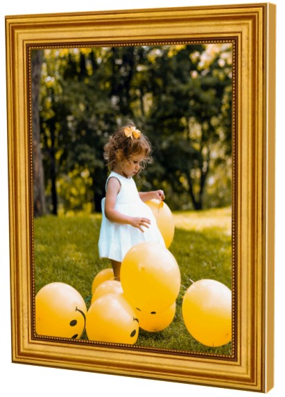 Gold Picture Frames Vintage Ornate - New Jersey Frame Shop Custom Framing