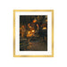 Modern Flat Lighting Gold Picture Frame  shopmodernmemory.com 