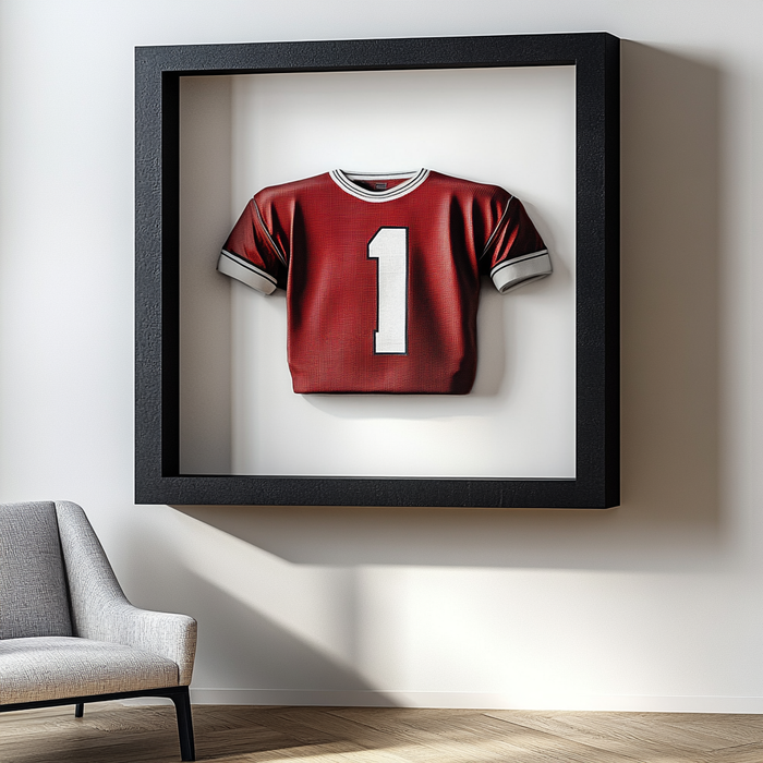 Picture frame for shirt display box - Jersey Shadow Box Frame 30x40
