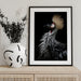 Crowned crane's portrait Framed Art Eiji Itoyama | Home or Office Art
