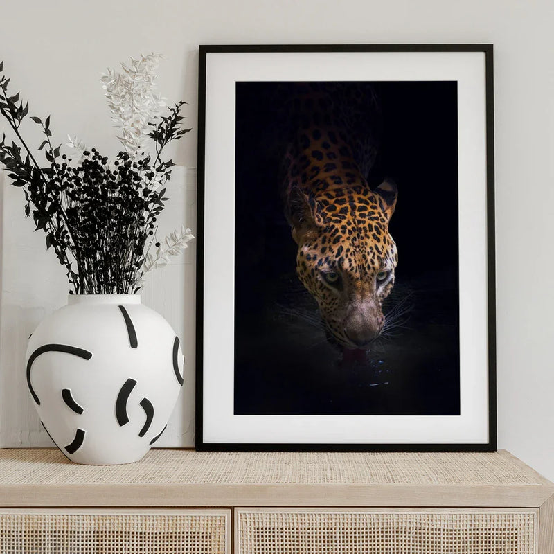 Drinking Framed Art Antonyus Bunjamin (Abe) | Home or Office Art