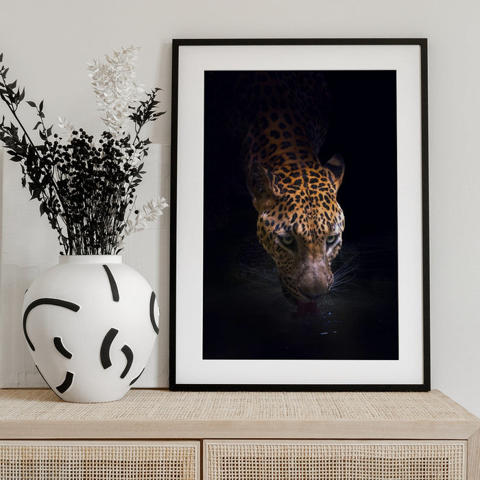 Drinking Framed Art Antonyus Bunjamin (Abe) | Home or Office Art