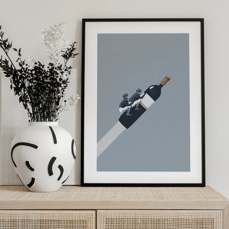 We ride until dawn - Maarten Léon Framed Art | Home or Office Art
