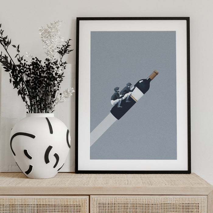 We ride until dawn - Maarten Léon Framed Art | Home or Office Art