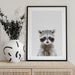 Baby Racoon Framed Art Kathrin Pienaar | Home or Office Art