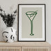 Cocktail Green - Pictufy Studio Framed Art | Home or Office Art