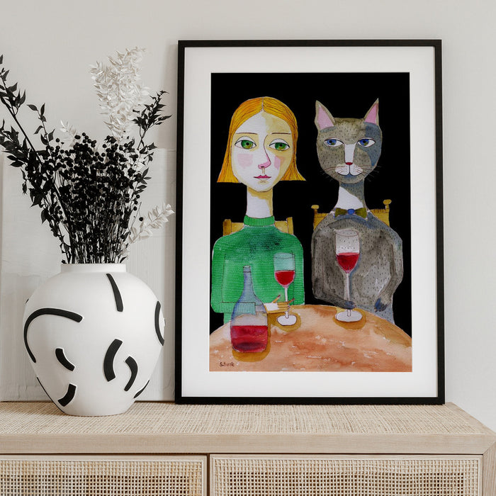 Best Friends - Sharyn Bursic Framed Art | Home or Office Art