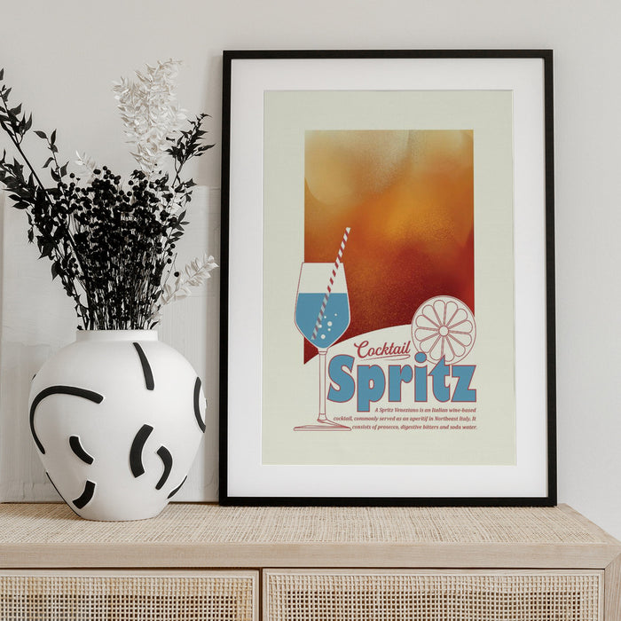 Aperol Spritz print - Dion Gem Framed Art | Home or Office Art