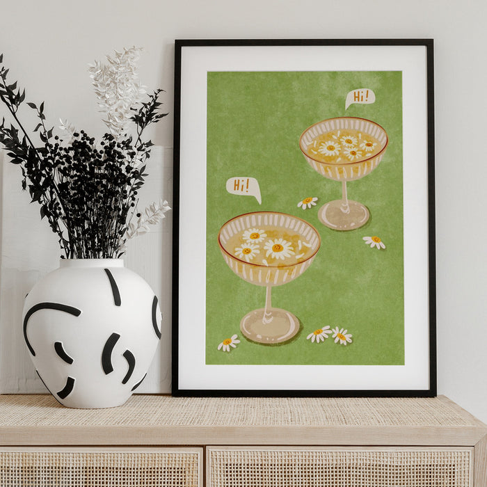 Hi - Raissa Oltmanns Framed Art | Home or Office Art