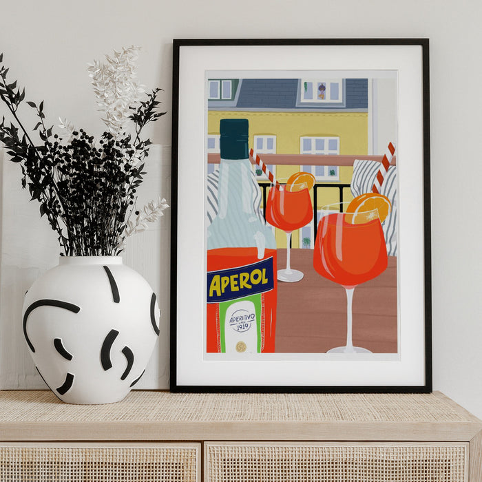 Balcony &quot;Hygge&quot; - ByKammille Framed Art | Home or Office Art
