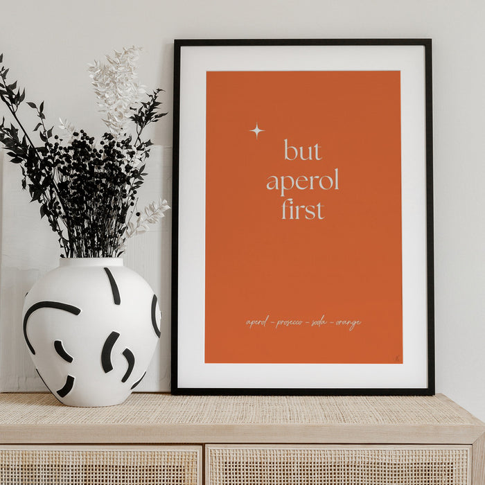 Aperol - Anne-Marie Volfova Framed Art | Home or Office Art